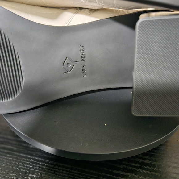 Katy Perry Collections Cream Heeled Boots - Picture 8 of 8